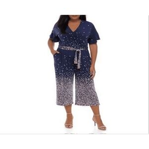 Michael by Michael Kors Floral Print Jumpsuit